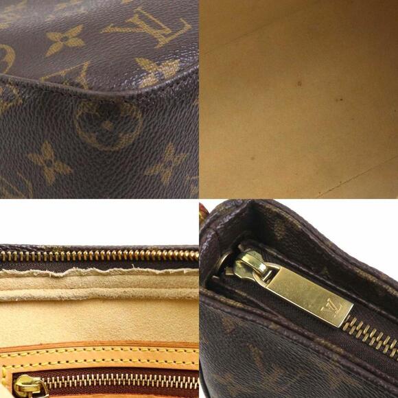 LOUIS VUITTON Brown Monogram Canvas Looping MM Shoulder Bag - Picture 3 of 5